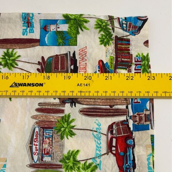 Bishop Street Hawaiian Oahu Shirt M - Picture 7 of 7